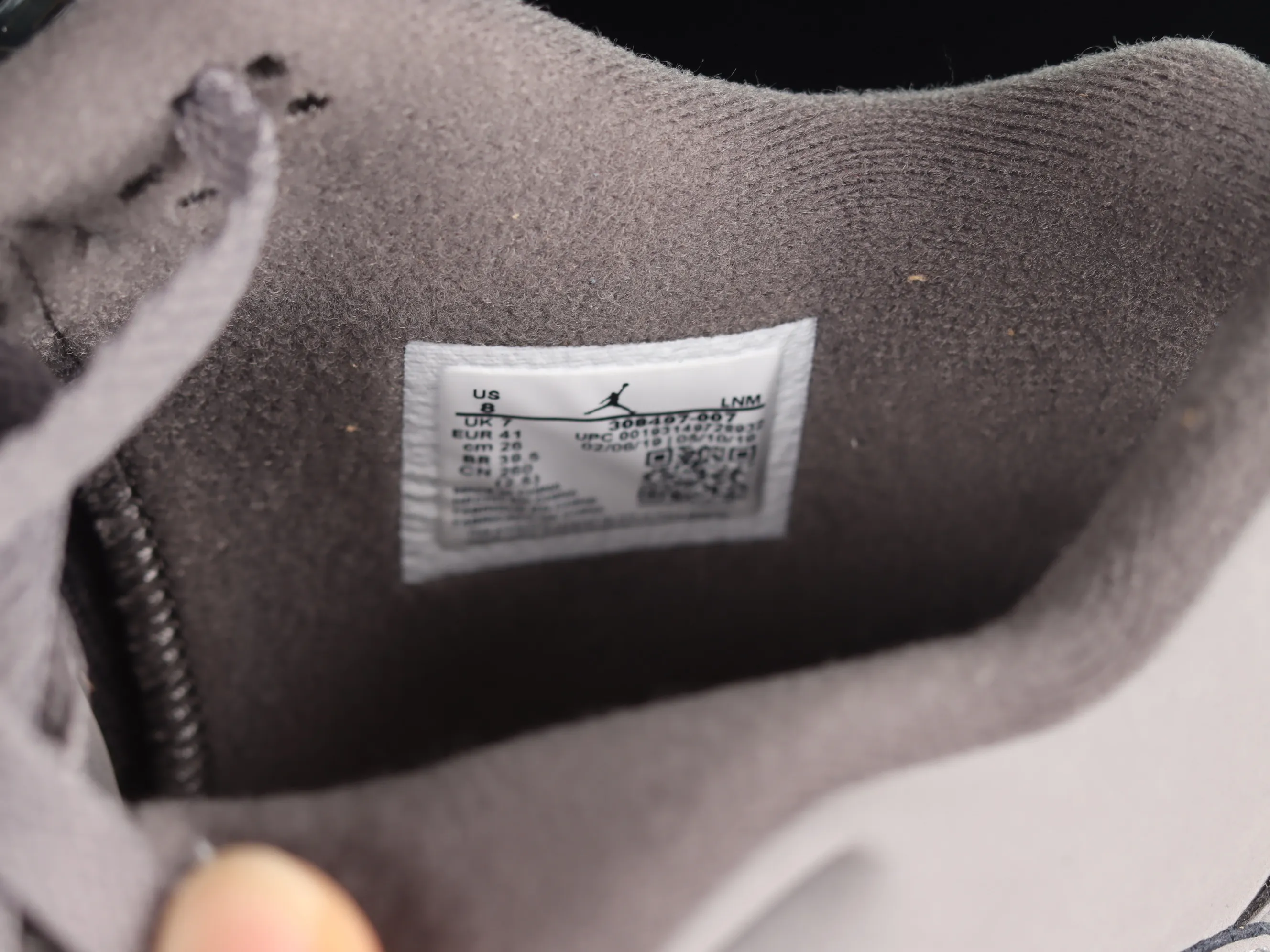 All categories Air Jordan Jordan series basketball shoes Air Jordan 4 OG version Air Jordan 4 Retro "Cool Grey" AJ4 Joe 4 cool gray 308497-007